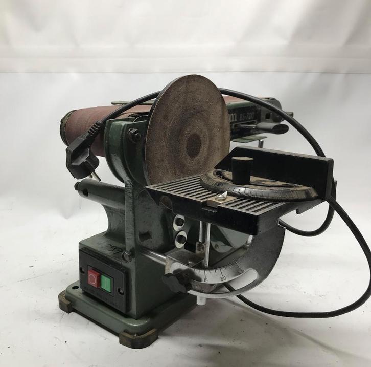 Bandschuur/ schijfschuurmachine, Ferm, BS-700, 230 volt, Doe-het-zelf en Verbouw, Gereedschap | Schuurmachines, Gebruikt, Bandschuurmachine