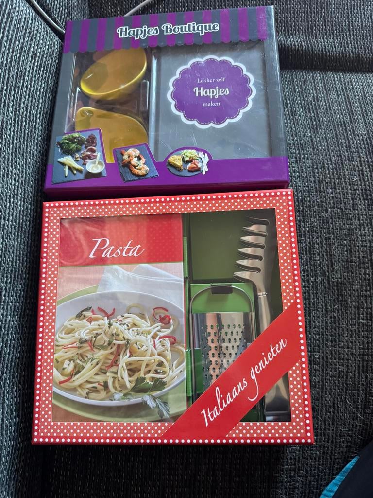Hapjes boutique en pasta boek box, Boeken, Ophalen of Verzenden, Nieuw, Italië