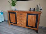 Teakhout dressoir, Huis en Inrichting, Kasten | Dressoirs, Ophalen, Gebruikt, Teakhout, 200 cm of meer