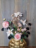 Mooi zijden/kunstbloemen boeket excl. vaas. NIEUW!, Ophalen of Verzenden, Nieuw