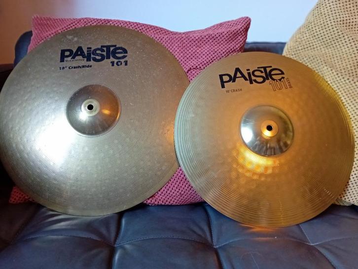 Drumkit Ludwig Accent  en  Mehmet Istanbul Nostalgia 21", Muziek en Instrumenten, Drumstellen en Slagwerk, Gebruikt, Overige merken