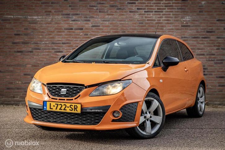 Seat Ibiza SC 1.4 TSI Cupra Bocanegra | Dakje | Schade, Auto's, Seat, Bedrijf, Te koop, Ibiza, ABS, Airbags, Airconditioning, Alarm