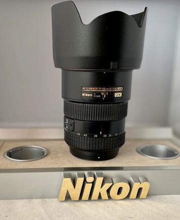 Nikon AF-S 17-55mm f/2.8 G ED DX Zoomlens beschikbaar voor biedingen