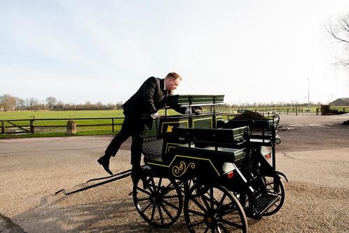 MOET WEG Mooie koets, Dieren en Toebehoren, Rijtuigen en Koetsen, Zo goed als nieuw