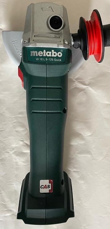 Metabo W 18 L 9-125 QUICK | Accu Haakse Slijper | 18V  beschikbaar voor biedingen