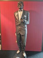 Beeld Louis Armstrong levensgroot jazz trompet new orleans, Muziek en Instrumenten, Ophalen, Gebruikt