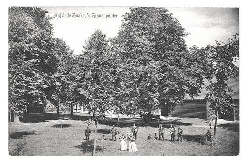 990503 s Gravenpolder Zeeland Hofstede Zwake Zeeland, Verzamelen, Ansichtkaarten | Nederland, Gelopen, Zeeland, Voor 1920, Ophalen of Verzenden