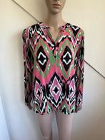 Studio Anneloes top blouse maat L roze groen, Kleding | Dames, Blouses en Tunieken, Studio Anneloes, Maat 42/44 (L), Ophalen of Verzenden