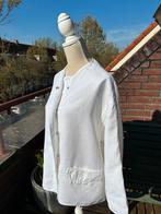 OSKA royaal vallend blouse/jasje; melkwit, Maat 38/40 (M), Wit, Ophalen of Verzenden, Zo goed als nieuw