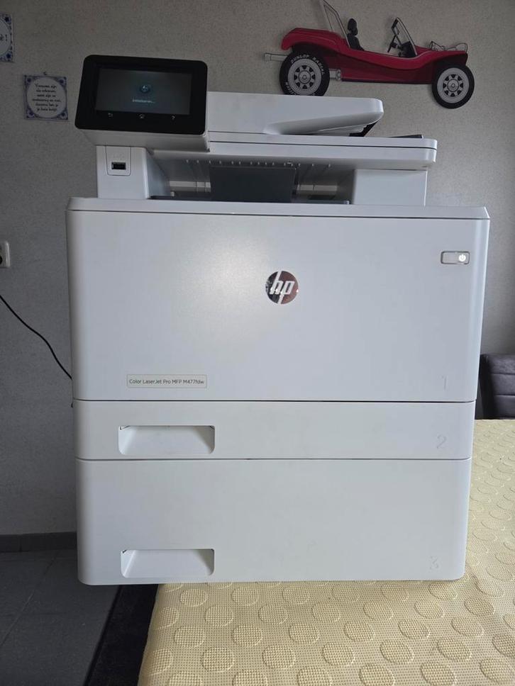 HP Color LaserJet Pro MFP M477fdw - All-in-One Printer, Computers en Software, Printers, Gebruikt, Scannen, Draadloos, Ophalen