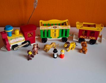 Vintage Fisher Price Circus trein 991 jaren 70 beschikbaar voor biedingen