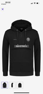 Zgan zwarte hoodie trui Quotrell mt. L, Kleding | Heren, Ophalen of Verzenden, Zo goed als nieuw, Zwart