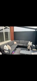 Mooie tuinset loungebank Bois de le Duc - Valkenswaard, Tuin en Terras, Tuinsets en Loungesets, Ophalen, Kunststof, Gebruikt, 6 zitplaatsen