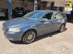 Volvo V50 2.0 Edition II LEER/CLIMA/Xenon/stoelverw. BJ 2007, Voorwielaandrijving, Gebruikt, Blauw, 1289 kg