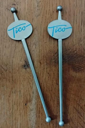 Roerstaafjes van Tico(ook leuk voor thuiskroeg, bruin café) beschikbaar voor biedingen