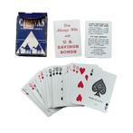 WWII US Playing Cards, Verzamelen, Ophalen of Verzenden, Landmacht, Amerika, Embleem of Badge