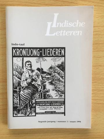 Indische Letteren, 9e jrg. no. 1, maart 1994 beschikbaar voor biedingen