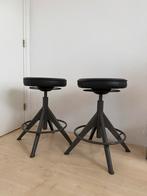 IKEA Trollberget Sta-zit Kruk - Zo goed als nieuw!, Ophalen, Zwart, Zo goed als nieuw, Bureaukruk
