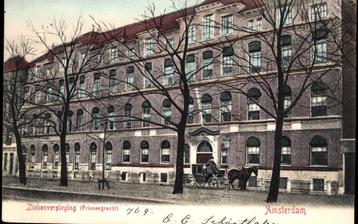 Amsterdam (N.H.), Prinsengracht met Ziekenverzorging 1908 beschikbaar voor biedingen