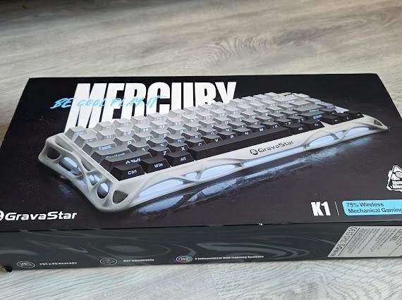 Gravastar Mercury K1 Gaming Keyboard - Nieuw!, Computers en Software, Toetsenborden, Nieuw, Qwerty, Draadloos, Gaming toetsenbord