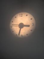Projectieklok Timelight vintage., Huis en Inrichting, Verzenden, Zo goed als nieuw, Analoog, Wekker of Tafelklok