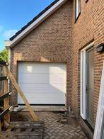Elektronische garagedeur roldeur wit met motor, Ophalen of Verzenden, Gebruikt, 200 cm of meer