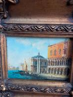 Olieverfschilderij Venetië in Barok Lijst, Ophalen of Verzenden