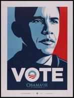 Shepard Fairey: poster - Obama: Vote '08, Antiek en Kunst, Ophalen of Verzenden
