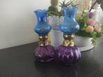 Vintage Olie Lampen Set, Antiek en Kunst, Ophalen of Verzenden