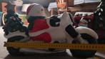 Kerstverlichting sneeuwpop op scooter, Ophalen of Verzenden