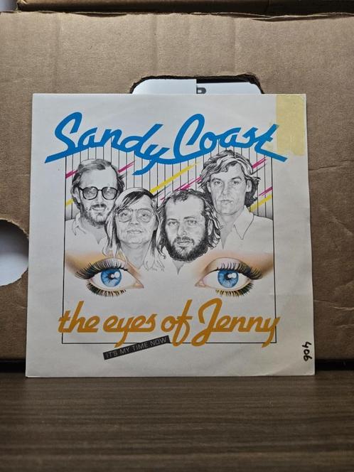 Sandy coast - The eyes of Jenny, Cd's en Dvd's, Vinyl Singles, Zo goed als nieuw, Single, Pop, 7 inch, Ophalen of Verzenden