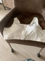 Steun bh zonder beugels met voorsluiting, Ophalen of Verzenden, Wit, BH