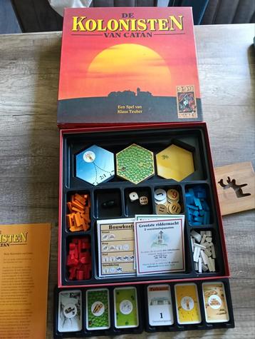 De kolonisten van Catan, houten uitvoering  beschikbaar voor biedingen