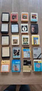 Collectie van 8-track cassettes, 20 stuks, Gebruikt, 2 t/m 25 bandjes, Ophalen of Verzenden, Origineel