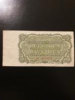 5 korun Tsjechië en Slowakije 1961 jaar, Postzegels en Munten, Bankbiljetten | Europa | Niet-Eurobiljetten, Los biljet, Ophalen of Verzenden
