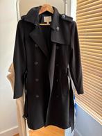 H&M Zwarte Trenchcoat - Maat S, Kleding | Dames, Jassen | Zomer, Ophalen of Verzenden, Zo goed als nieuw, Maat 36 (S), Zwart