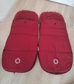 2  Bugaboo voetenzakken - robijnrood rood, Ophalen of Verzenden, Gebruikt, Voetenzak