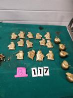 kerstboomhangers gouden appels en pinguins [b117b], Diversen, Kerst, Ophalen of Verzenden