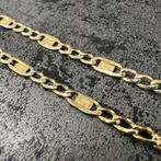 14k gouden ketting cuban schakel, Ophalen of Verzenden, Zo goed als nieuw, Goud