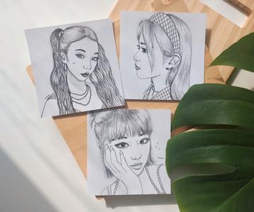 KPOP handmade girlgroup prints beschikbaar voor biedingen