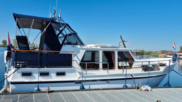 Zeer mooie type Valkkruiser, Watersport en Boten, Motorboten en Motorjachten, Staal, Diesel, 50 pk of meer, Ophalen