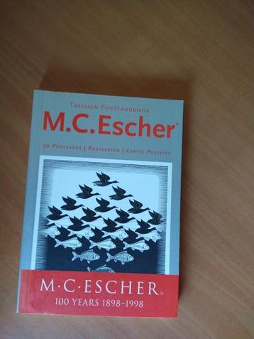 M.C. Escher 100 Years 1898-1998. Taschen Postcardbook beschikbaar voor biedingen