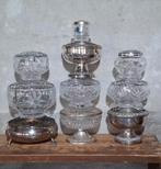 Oud vintage engelse flowerbowls fleur rosebowl moederdag, Huis en Inrichting, Overige kleuren, B, Ophalen of Verzenden, Glas