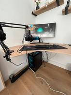 Gaming set up (TERUIL) kijk beschrijving, Ophalen, Zo goed als nieuw, Gaming