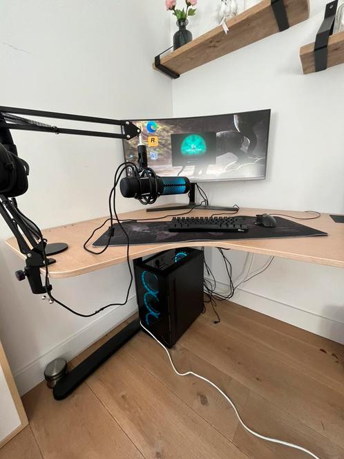 Gaming set up (TERUIL) kijk beschrijving, Computers en Software, Desktop Pc's, Zo goed als nieuw, Gaming, Ophalen