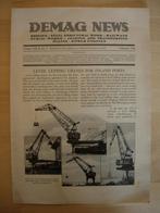 DEMAG News Februari 1934 Tijdschrift – Volume VIII B No 1, Overige typen, Zo goed als nieuw, Ophalen