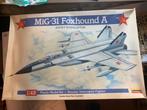 Mig-31 Foxhound schaal 1:48 in doos, Overige merken, Nieuw, Ophalen of Verzenden, Groter dan 1:72