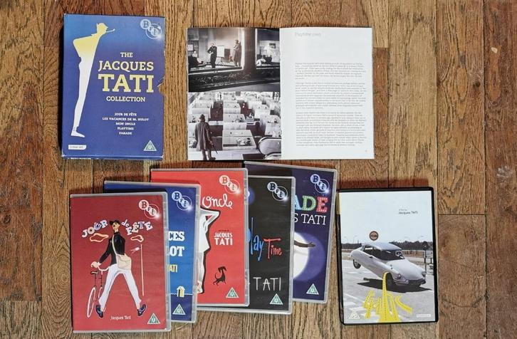 the Jacques Tati collection +, Cd's en Dvd's, Dvd's | Klassiekers, Zo goed als nieuw, Komedie, 1940 tot 1960, Alle leeftijden