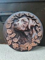 Aluminium rond wandbord Labrador, Huis en Inrichting, Woonaccessoires | Wanddecoraties, Nieuw, Ophalen of Verzenden