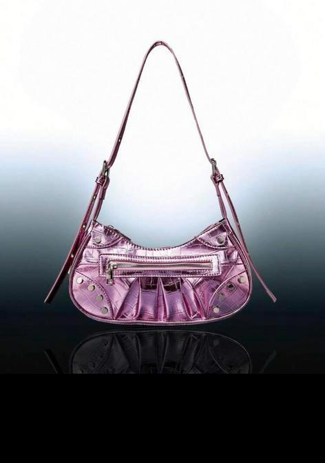 Roze schoudertas, Sieraden, Tassen en Uiterlijk, Tassen | Damestassen, Zo goed als nieuw, Schoudertasje, Ophalen